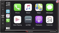 Nakamichi NAM3510-M7 7″ Touchscreen in-Dash Double-DIN Stereo Compatible with