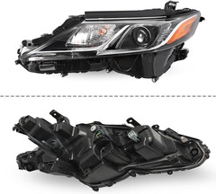 2018-2022 Camry L LE SE Headlights,Led Projector Headlight Assembly Compatible w