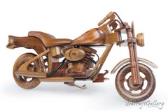 H-D NIGHT TRAIN Motorbike Models Handmade Unique Wooden Gifts Hobbies