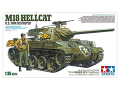 Tamiya 1/35 Military Miniature No.376 American Tank Destroyer M18 Hellcat Kit