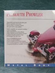 Testors 1998 Plymouth Prowler 1:43 Scale Metal Model Kit #136 Chrysler Vintage