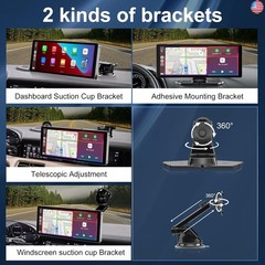 Carplay Screen for Car,10.26″ HD Car Stereo for Apple Carplay & Android