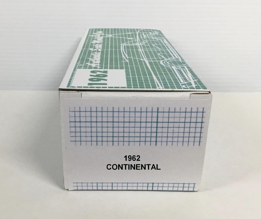 New 1962 Lincoln Continental Promo Model REPLICA BOX ONLY..NO CAR