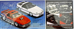 MPC 1988 DODGE DAYTONA SHELBY Z TWO N ONE MODEL KIT 1:25th SCALE FACTORY SEALED!