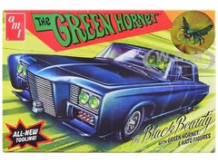 SKILL 2 MODEL KIT BLACK BEAUTY “GREEN HORNET” W/FIGURES 1/25 SCALE AMT AMT1271