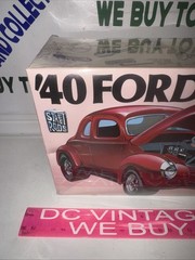 Vintage 1/25 AMT ’40 FORD COUPE A140-250 NEW OLD STOCK FACTORY SEALED 1974 🔥