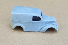 3D RESIN PRINTED 1/43 1951 ANGLIA THAMES PANEL VAN STOCK BODY