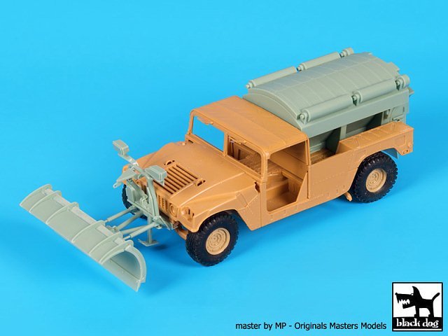 Black Dog 1/35 HMMWV Humvee Hummer Snow Plow Truck Conversion (Italeri) T35215