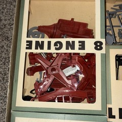 60’s Renewal NO. 802 The Visible V8 Engine ASSEMBLY Kit -IN ORIGINAL BOX -AS IS