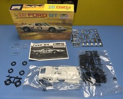 REVELL MONOGRAM model car kit #6 FORD GT #565 (gt40 Le Mans race) New Open Box