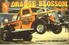 Orange Blossom Special FRONT INNER RIMS & BRAKE DRUMS for AMT 1:25 Model Kit