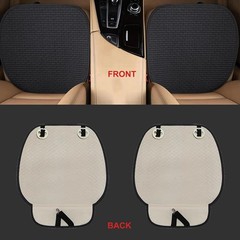 2PCS Car Seat Covers Cushion Pad Breathable Anti Slip Auto Seat Protector Pad