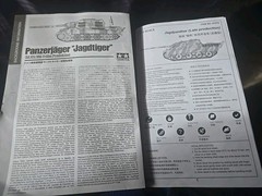 Pre Owned Tamiya 1/48 Jadgtiger Partially Assembled And Painted BUILDERS SPECIAL