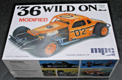 3pc NEW 1/25 Model Kit MODIFIED RACERS ’34 ’36 Rat Trap Vega Slammer Wild One