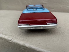 1966 Chevy Impala SS Convertible Dealer Promo Model Car Regal Red Read!
