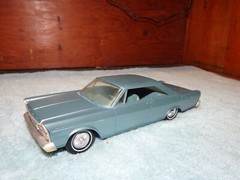 1965 Ford Galaxie 500XL Hardtop Original Dealer Promo Model Car