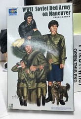 Trumpeter WW2 Soviet Red Army On Maneuver New In Open Box 1:35 Scale