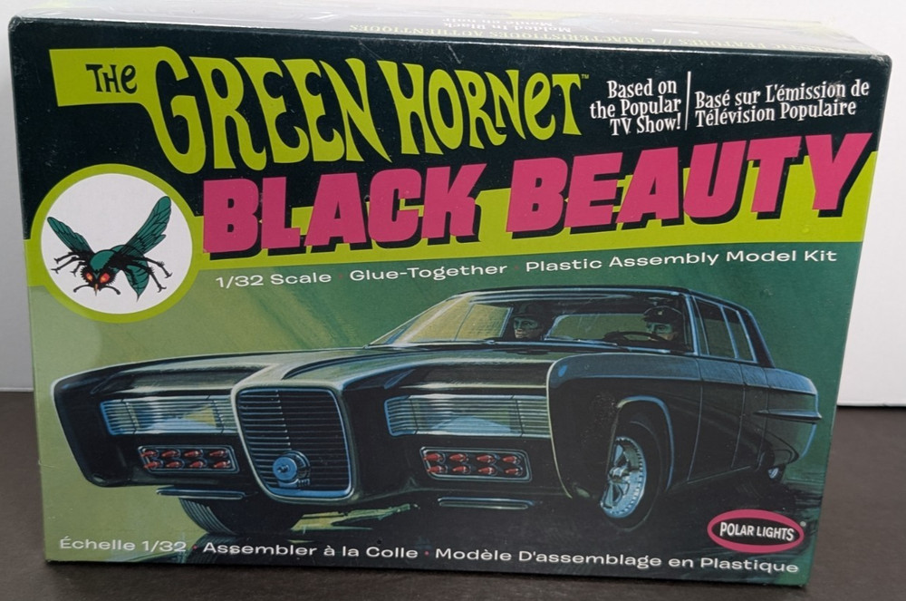 Polar-Lights Green Hornet Black Beauty Plastic Model Car Kit 1/32 New Sealed
