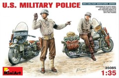 1/35 U.S. Military Police (2 motorcycles with figures) MiniArt 35085 Model kit