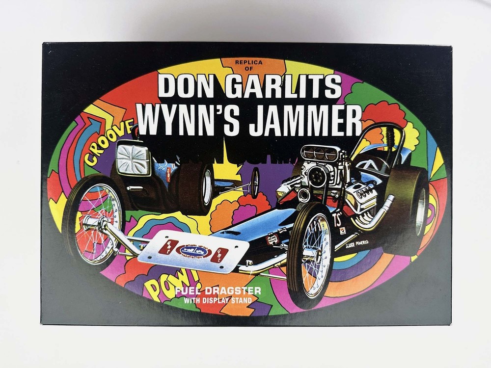 AMT AMT1163T/12 Don Garlits’ Wynn’s Jammer Fuel Dragster 1/25 Scale Model Kit