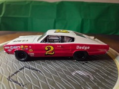 1/24 Don White #2 Dodge 426 C.I. NASCAR Hand Built Model Car Vintage Mopar Stock