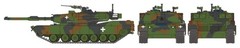 TAMIYA Military Model 1/35 M1A1 Abrams Tank Ukraine 25216