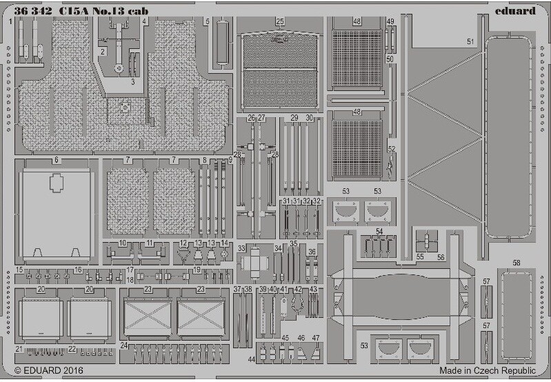 eduard 36342 1/35 Armor- C15A No13 Cab for IBG