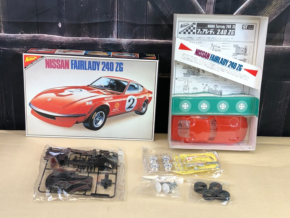 OPEN BOX Nichimo 1:24 Plastic Model Kit NISSAN FAIRLADY 240 ZG Japan GW2403