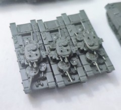 Lot Of 21 Choco Egg Mini Model Combat Tank WW2 US SU GE JP import Japan