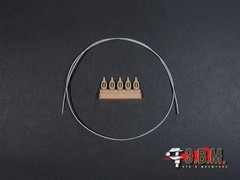 1:35 Resin Tow Cable Set for scale model BMP BTR vehicles