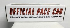 New 1969 Chevy Camaro Indy 500 Pace Car Custom Made Promo Model BOX ONLY NO CAR