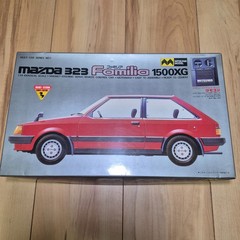 MITSUWA 1/24 Mazda 323 Familia 1500XG Wired Remote-Controlled Plastic Model kit