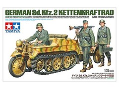 Tamiya 1/35 Military Miniature Series No.377 German Sd.Kfz.2 Kettenkrad Plastic