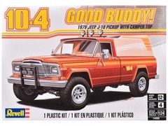 Revell 14568 1/24 Level 4 Model Kit 1979 Jeep J-10 Pickup Truck with