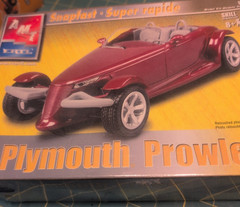 AMT ERTL PLYMOUTH PROWLER CAR MODEL FACTORY SEALED MINT 1:25 hotrod Chrysler