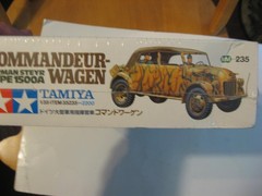 TAMIYA 1/35 SCALE–GERMAN STEYR KOMMANDEURWAGEN–FACTORY SEALED–FREE SHIPPING
