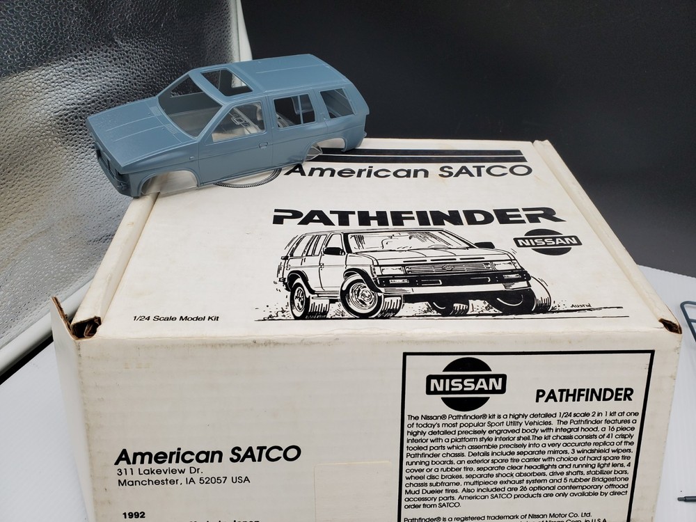 🚦😎🔥Super Rare Nissan Pathfinder #30001 Plastic Model Kit 1:24 Scale🔥😎🚦🏁🏆