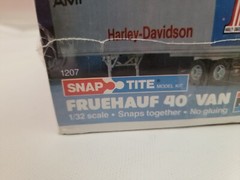 Vintage 1207 Monogram SnapTite 1/32 AMF Harley Davidson Fru40′ Van Factory Seal