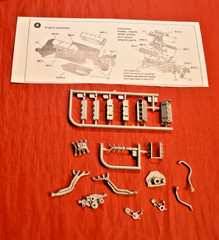 Salvinos Models 2023 Nascar Mustang Race Engine 1/24
