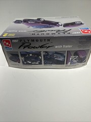 VTG AMT ERTL 1997 Plymouth Prowler & Trailer Plastic Model Kit 1/25th Open Box
