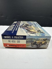 Vintage Hubley Model A Phaeton Metal Kit BOX ONLY Very Good Condition 1960s