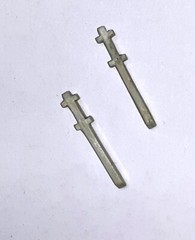 FAB Resinworks 24601 Old School Leaf Spring Ladder Traction Bars 1/25th Scale