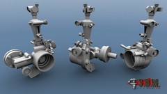 1:35 Resin Sight Set for B 4 203mm Howitzer Zvezda 3704