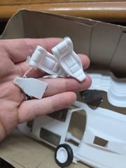 Monogram 1/24 scale 79 Pontiac Firebird Street Machine Model Partially Assembled