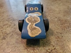 Vintage Wood BSA Pinewood 7″ Derby Car