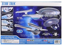 SKILL 2 MODEL KIT U.S.S. EXCELSIOR NX-2000 “STAR TREK” 1/1000 BY AMT AMT1257 M
