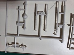 HIGHLY DETAILED CHASSIS,FRAME,SUSPENSION,EXHAUST MOBIUS 300B 1956 CHRYSLER 300B