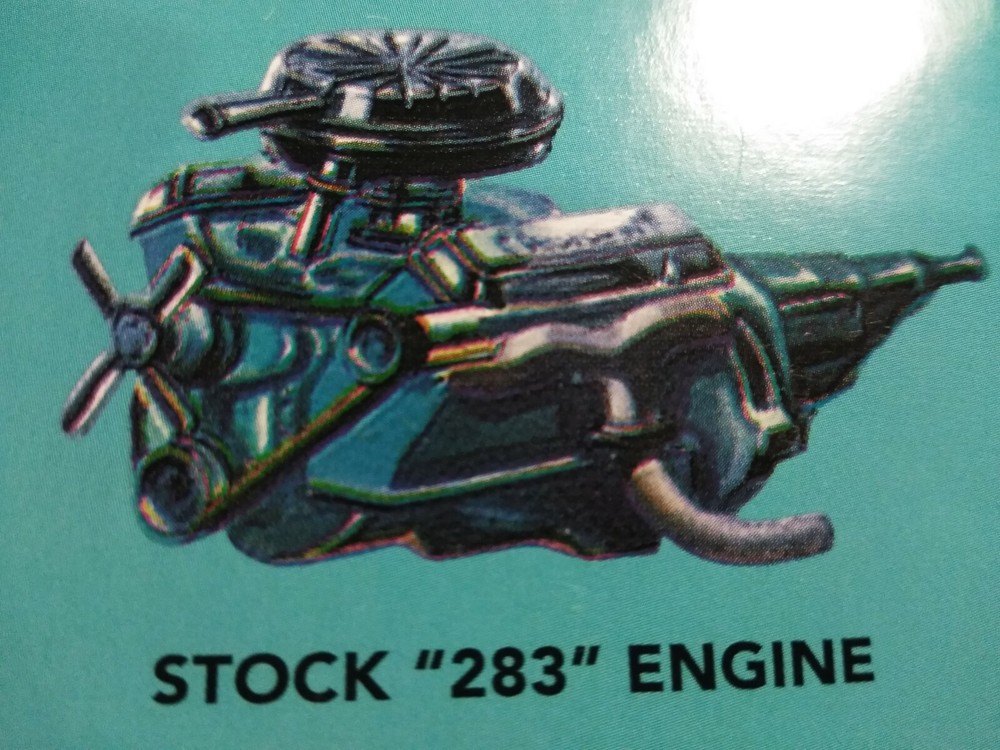 🌟 283 SBC Engine 1957 Chevy Bel Air 1:25 Scl 1000s Model Car Parts 4 Sale.