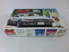 Plastic Model Kit 1/24 AE86 Trueno Fujiwara Tofu Shop WITH Takumi Fujiwara & Nat