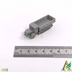 1/144 WWII German Sd.Kfz. 3 Half-Track Resin Model Kit Unpainted New